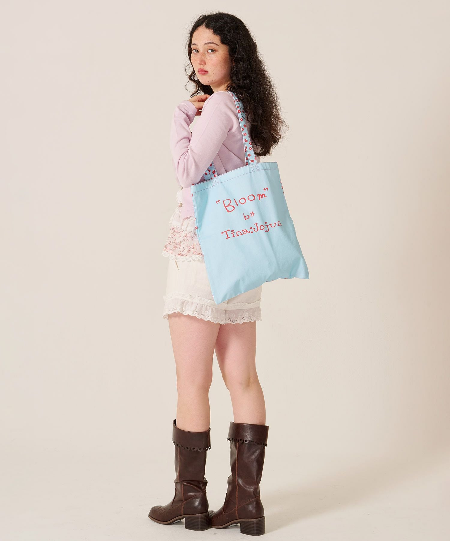 SUMMER SALE Bloom トートバッグ TINA：JOJUN 全2色｜tnj922-1180【3