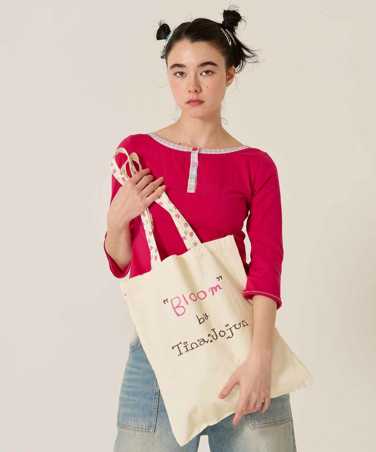 トート/バッグ/花柄