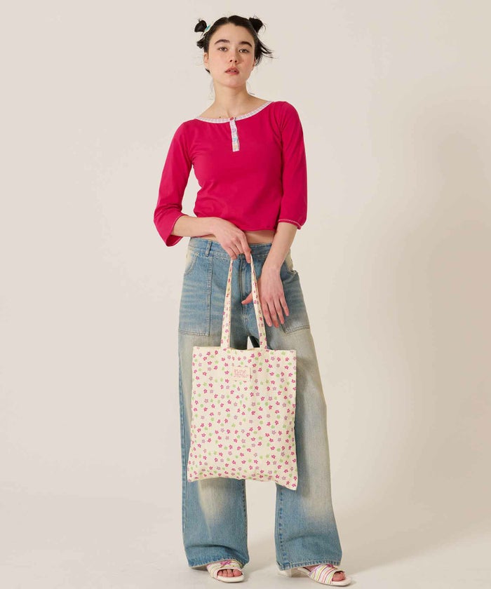 トート/バッグ/花柄