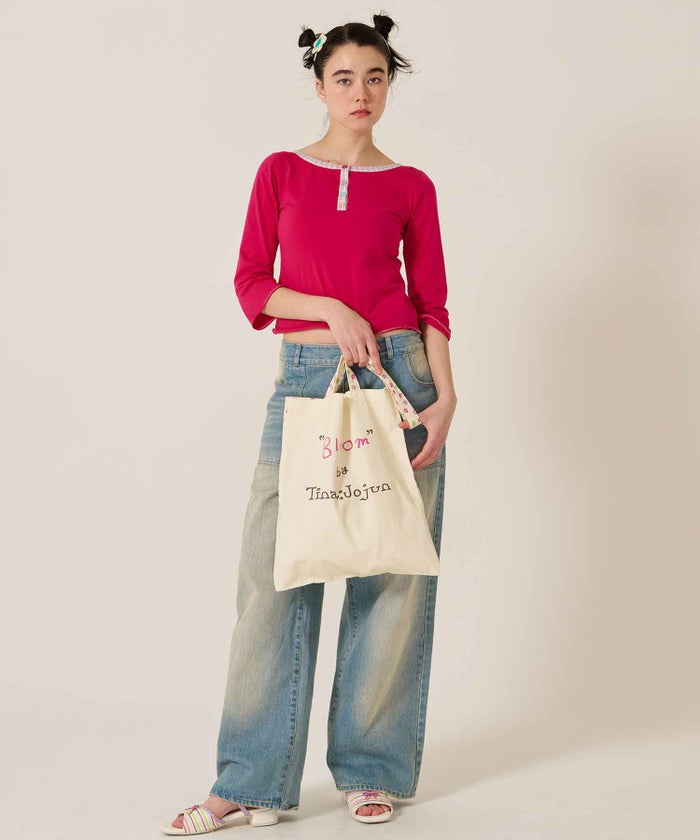 トート/バッグ/花柄