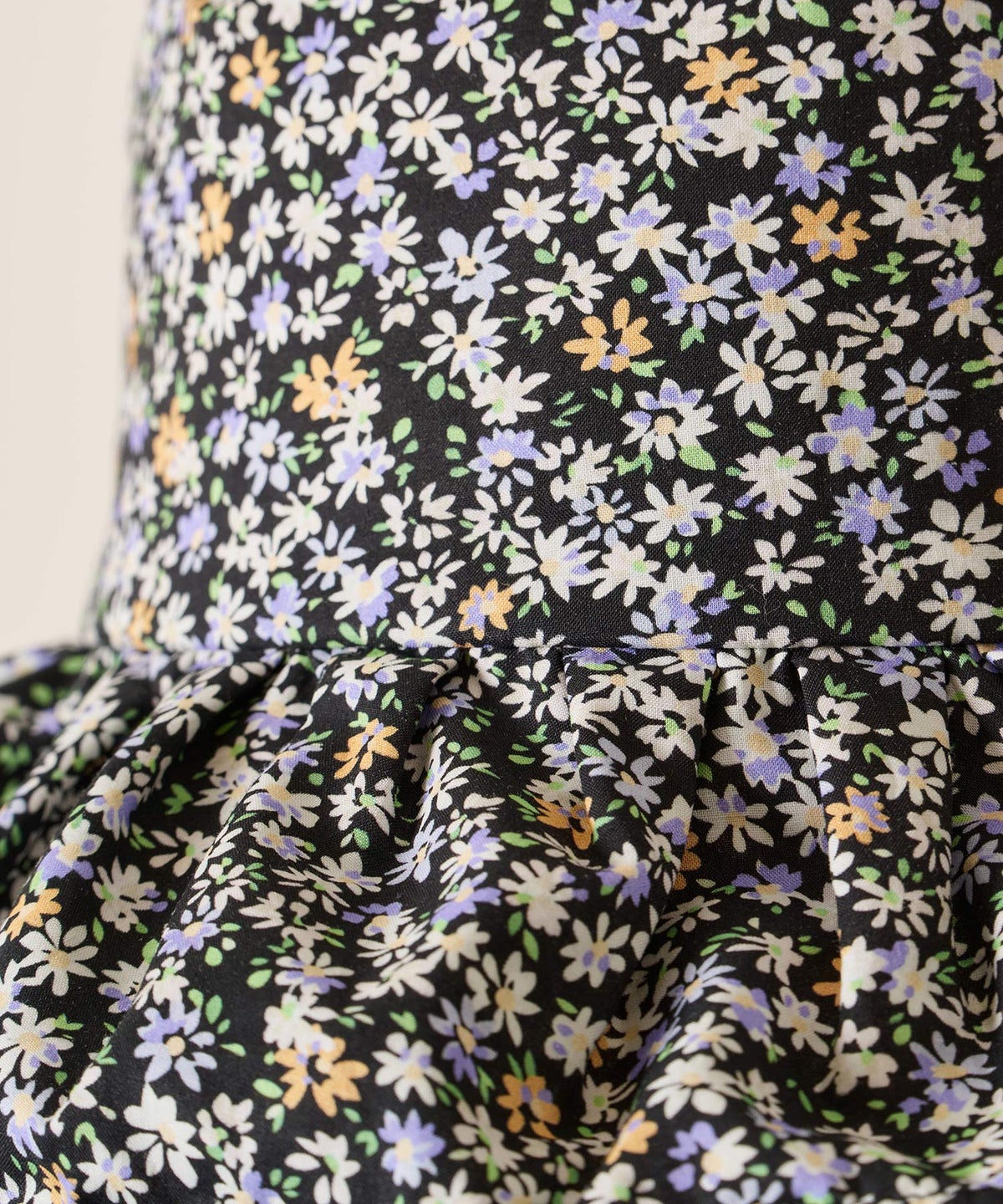 帽子/バケハ/花柄/フラワー プリーツ バケットハット TINA：JOJUN