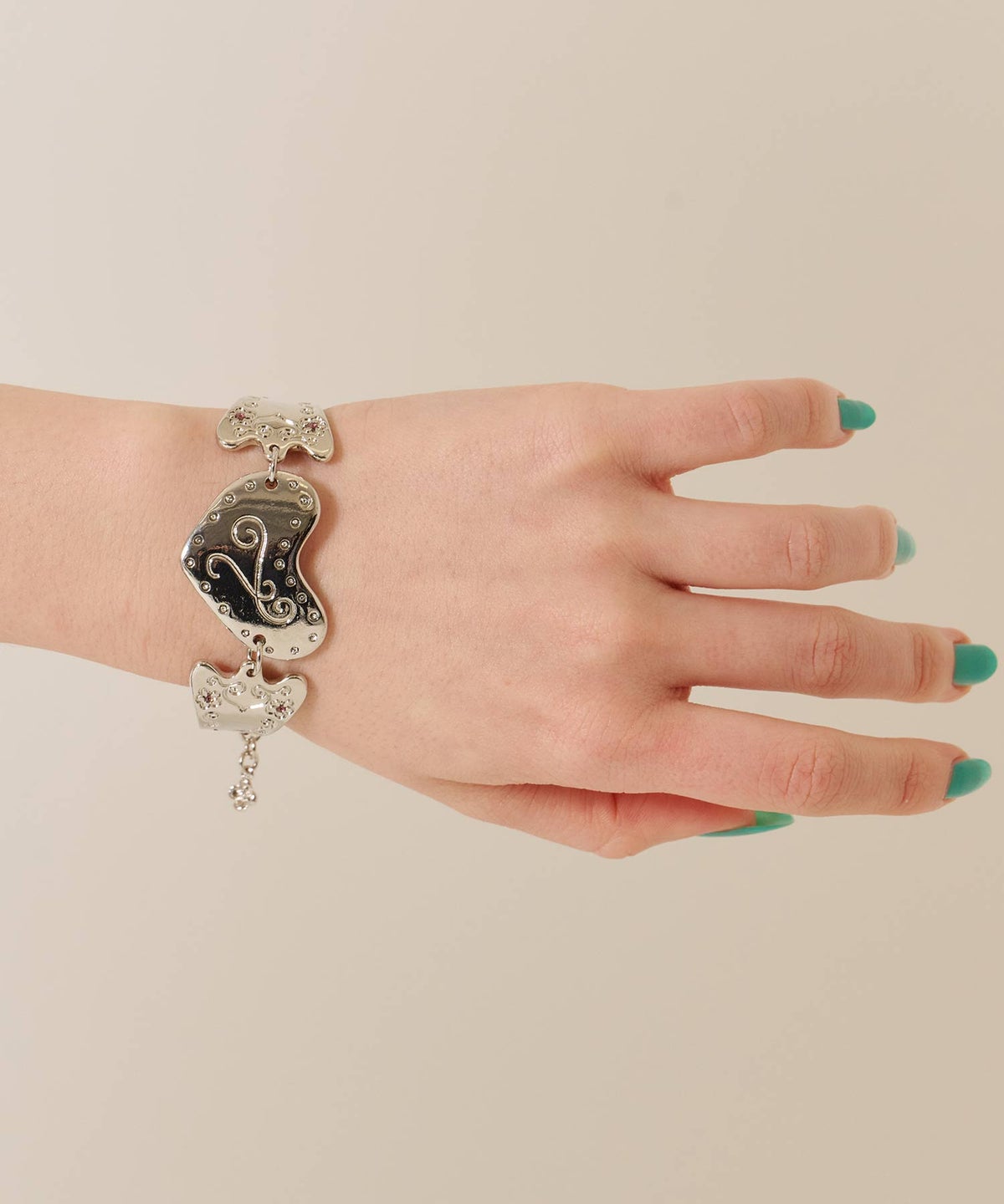 アクセサリー/シルバー/刻印モチーフ ブレスレット TINA：JOJUN