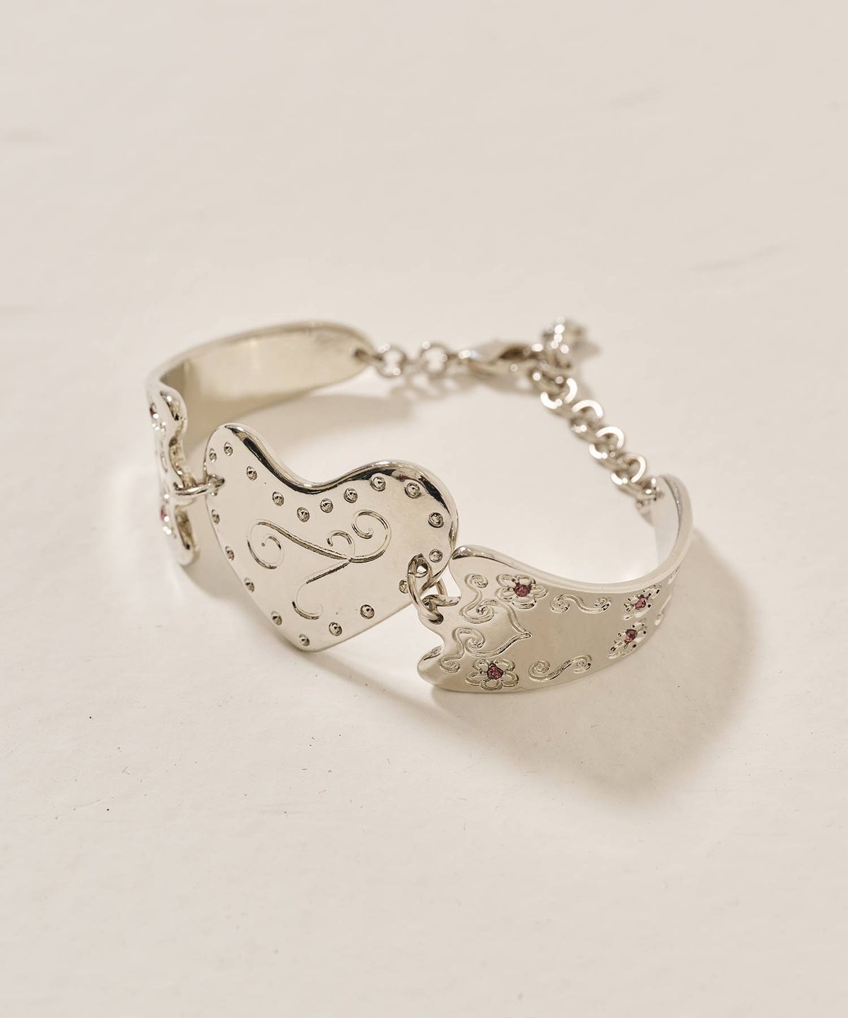 アクセサリー/シルバー/刻印モチーフ ブレスレット TINA：JOJUN