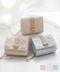 オリジナル ハートキルティング ミニ 財布 le reve vaniller 全3色｜lvn912-2174【1】