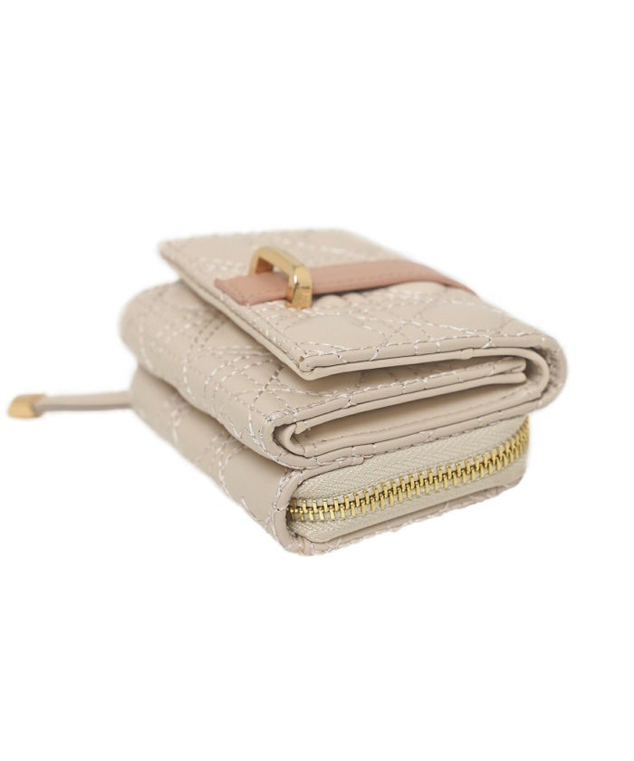 小物 グッズ 財布 ウォレット ピンク グレージュ サックス ブルーグレー ハート キルティング 可愛い 上品 フェミニン プレゼント お札入れ 小銭入れ カードポケット