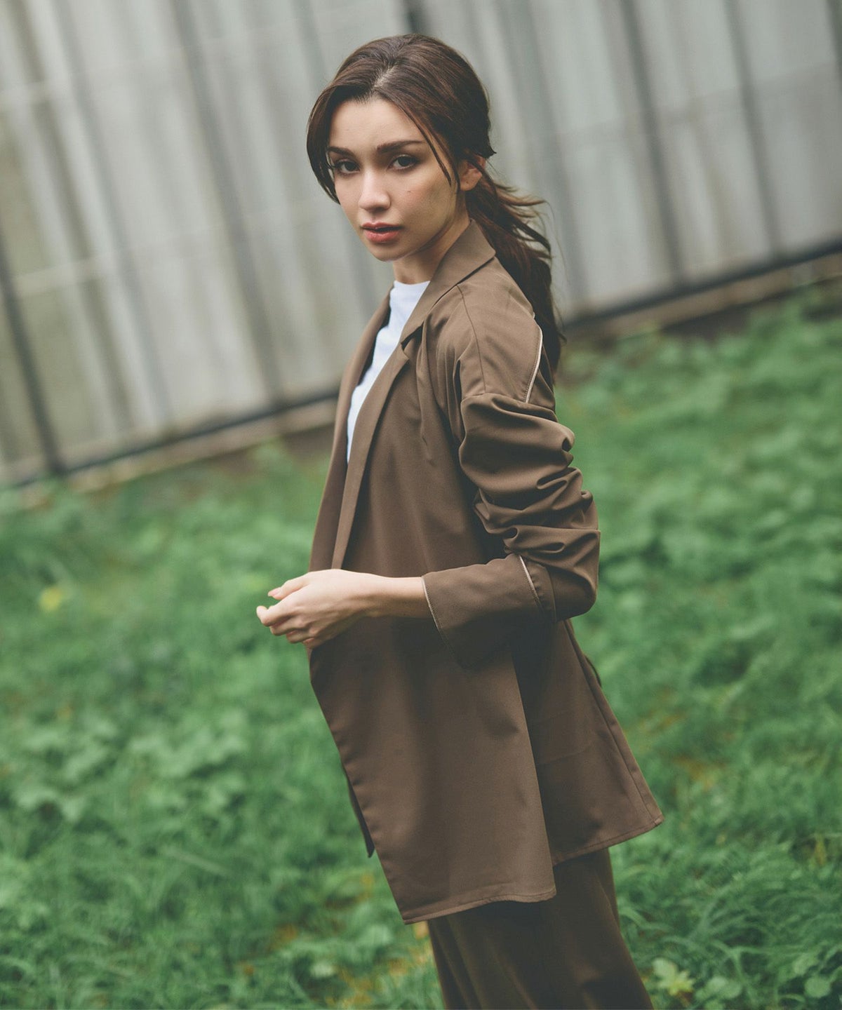 ルームウェア セットアップ パジャマ パンツスタイル ラウンジウェア バックオープンモテワンピ お家デート デートコーデ ディナー クリスマス ネグリジェ あざと可愛い 羽織 韓国風 綺麗め 細見え カジュアル KINO THE KEI