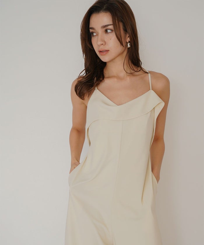 ルームウェア セットアップ キャミソール ワンピース パンツスタイル ラウンジウェア バックオープンモテワンピ お家デート デートコーデ ディナー クリスマス あざと可愛い 羽織 韓国風 綺麗め 細見え カジュアル KINO THE KEI