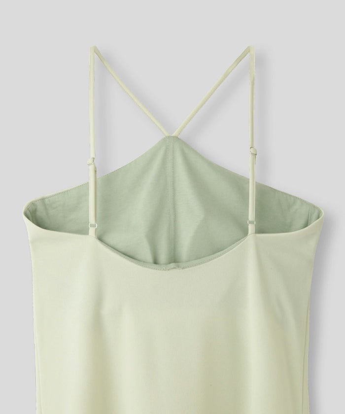 タイトワンピ アメスリ ホルターネック ルームウェア ラウンジウェア バックオープンモテワンピ お家デート デートコーデ ディナー クリスマス 美シルエット ドレス カットソー あざと可愛い 羽織 韓国風 綺麗め 細見え カジュアル KINO THE KEI