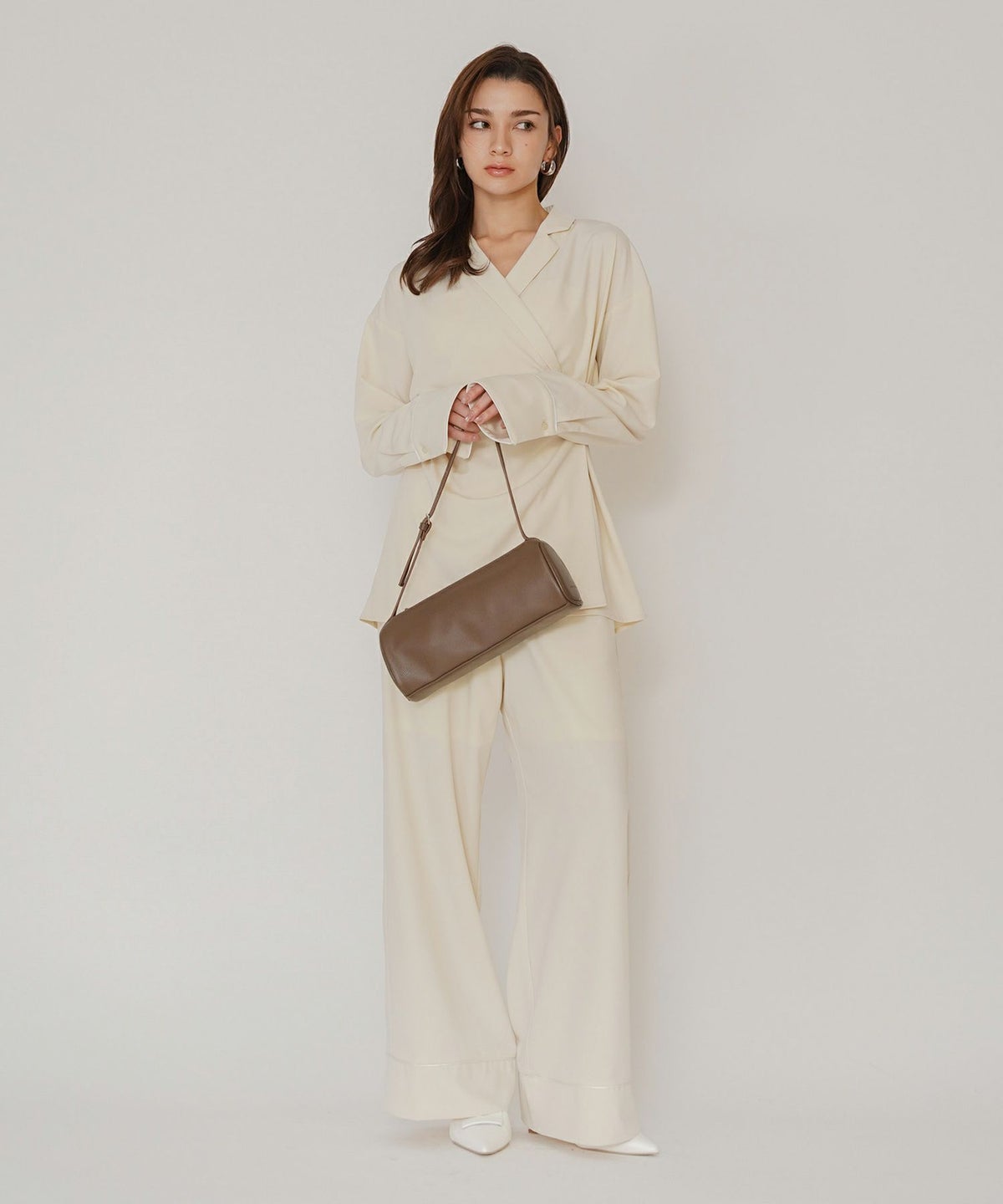 ルームウェア セットアップ パジャマ パンツスタイル ラウンジウェア バックオープンモテワンピ お家デート デートコーデ ディナー クリスマス あざと可愛い 大人パジャマ 楽 ワイドパンツ 韓国風 綺麗め 細見え カジュアル KINO THE KEI