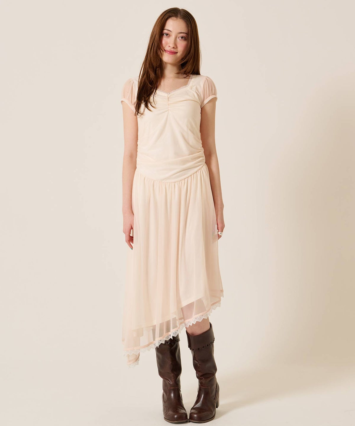 ワンピース/ドレス/アシンメトリー ワンピース TINA：JOJUN