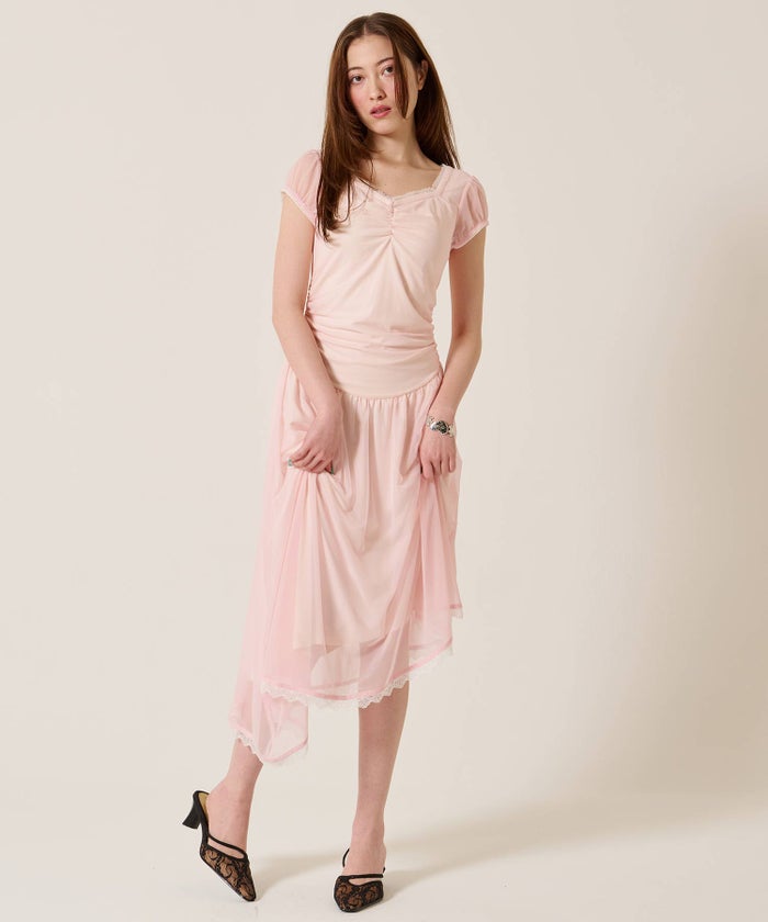 ワンピース/ドレス/アシンメトリー ワンピース TINA：JOJUN