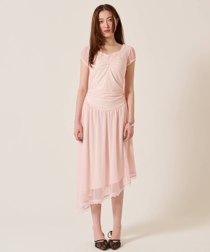 ワンピース/ドレス/アシンメトリー ワンピース TINA：JOJUN