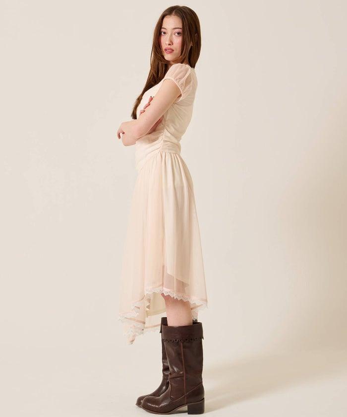 ワンピース/ドレス/アシンメトリー ワンピース TINA：JOJUN