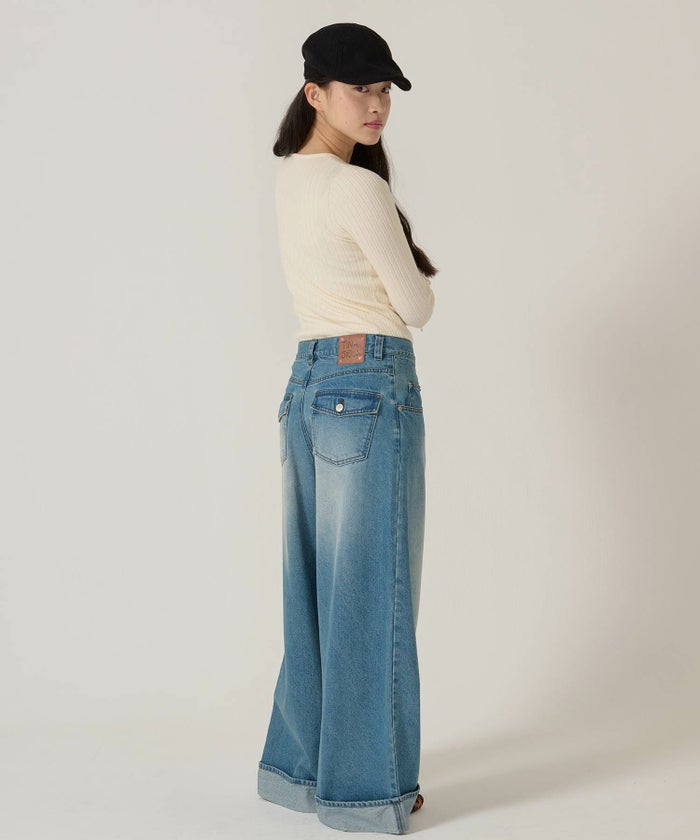 ワイド/バギー/デニム/パンツ