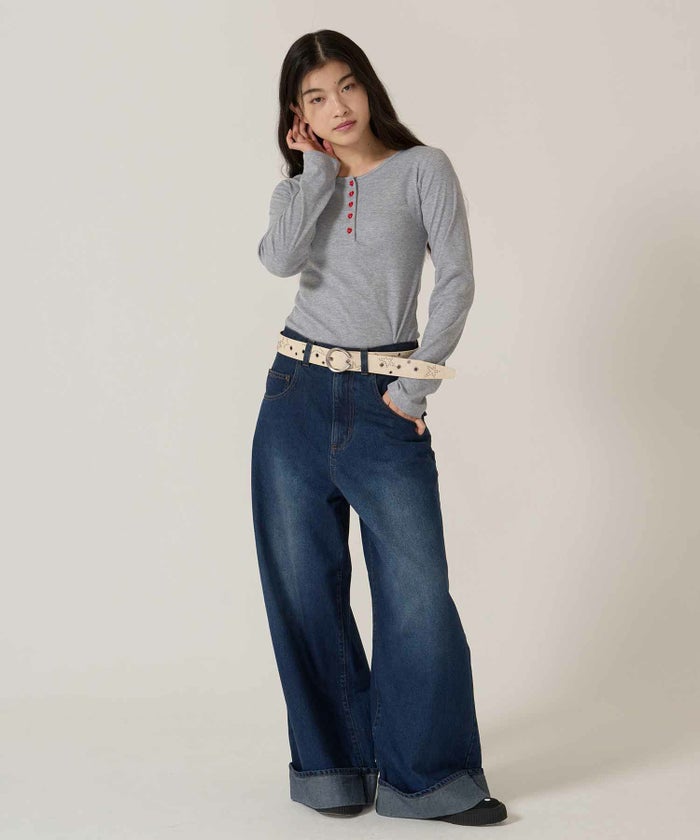 ワイド/バギー/デニム/パンツ