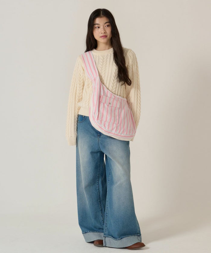 ショルダー/バッグ/ストライプ