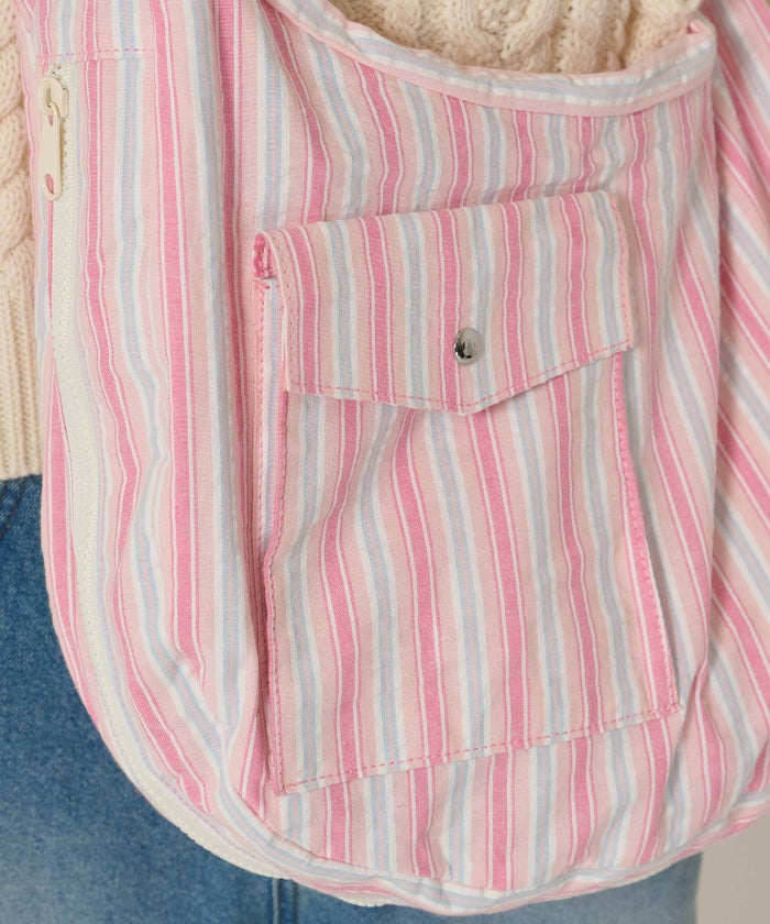 ショルダー/バッグ/ストライプ