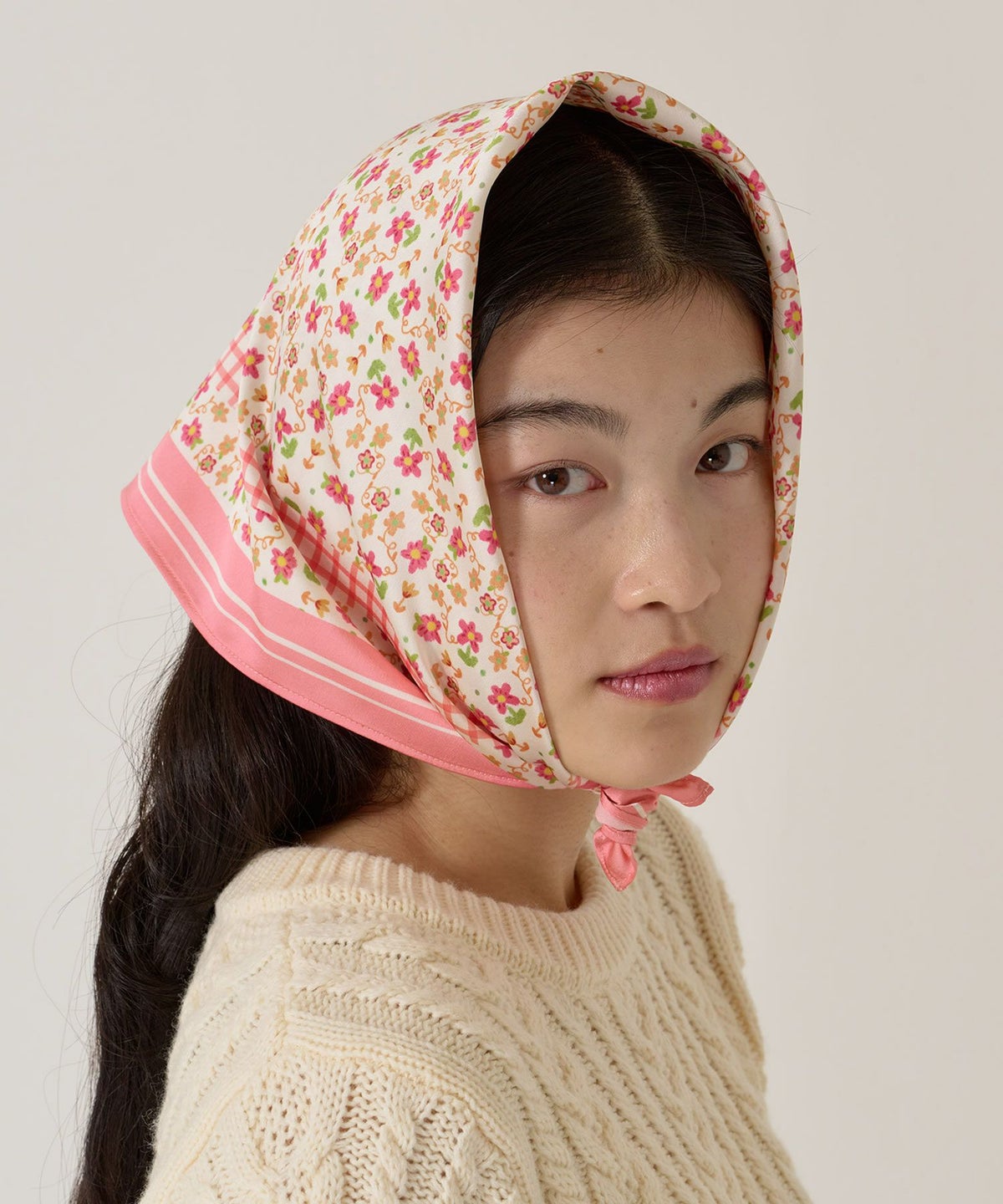 スカーフ/花柄/オリジナル