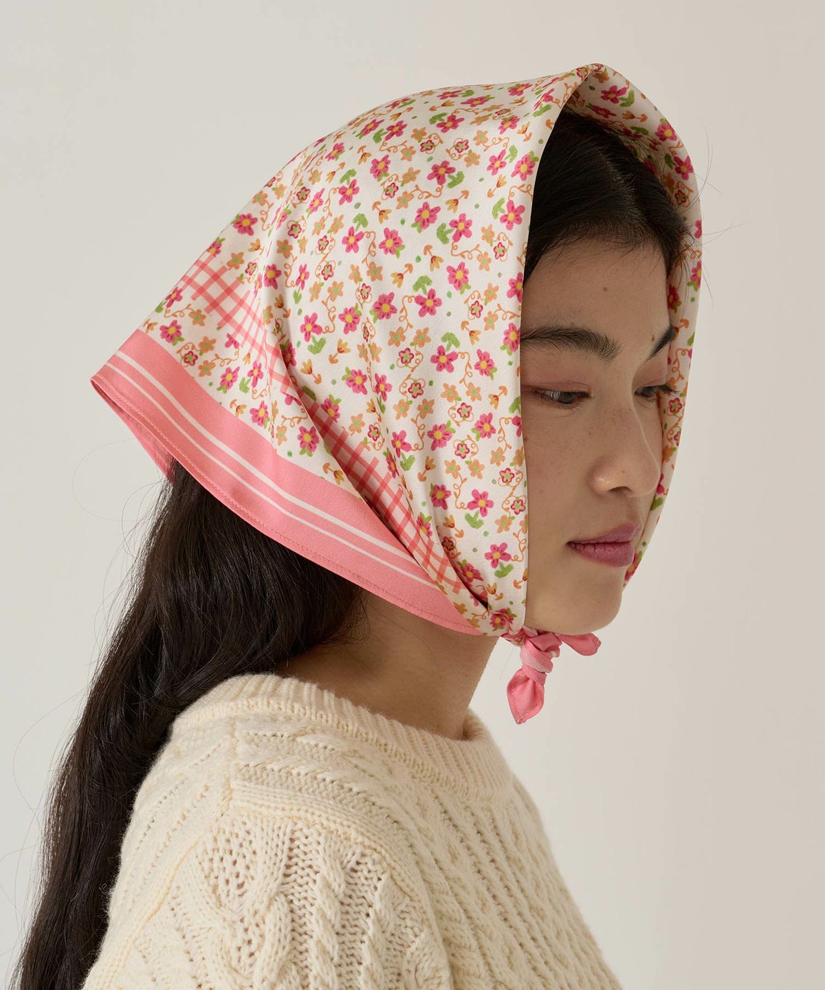 スカーフ/花柄/オリジナル