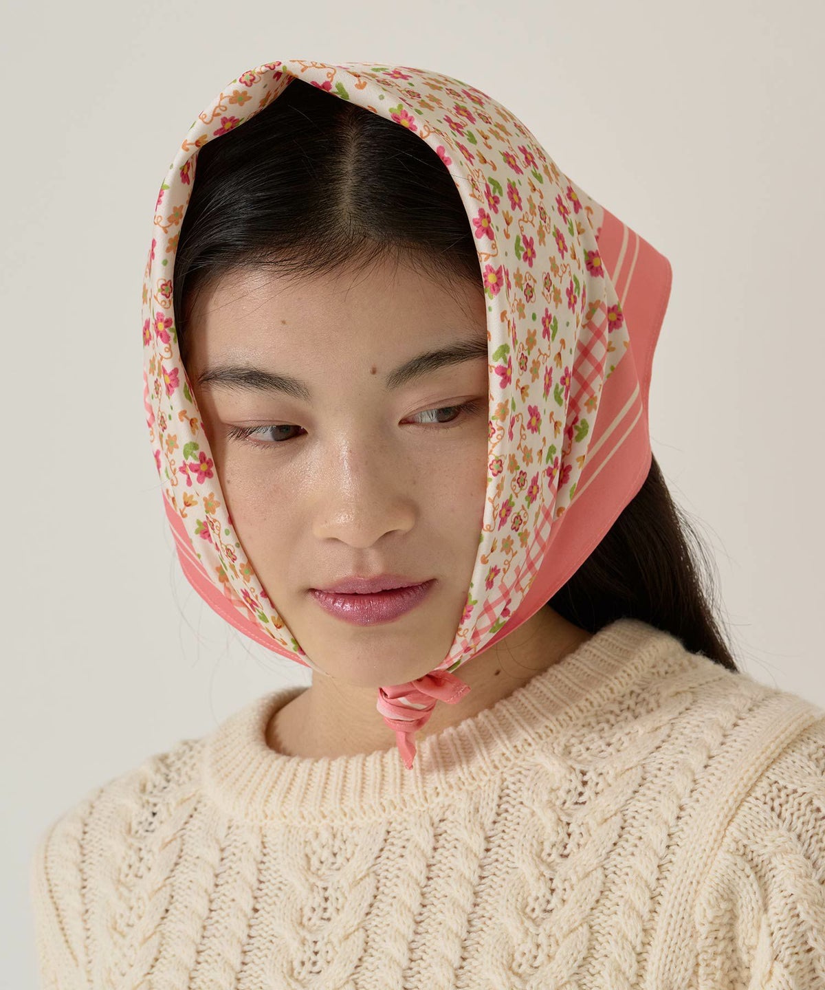 スカーフ/花柄/オリジナル