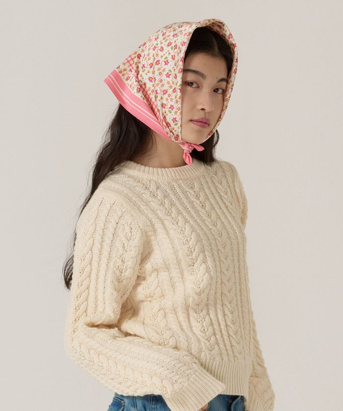 スカーフ/花柄/オリジナル