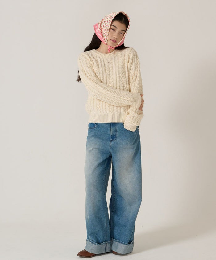 スカーフ/花柄/オリジナル