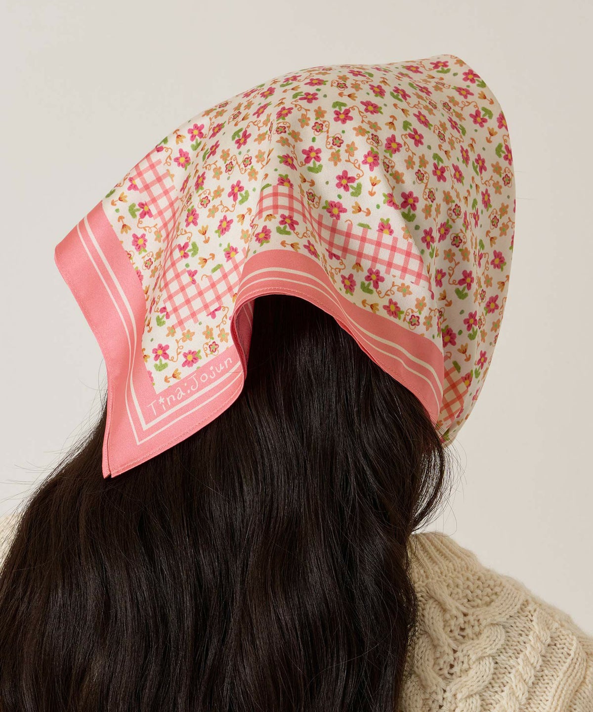 スカーフ/花柄/オリジナル