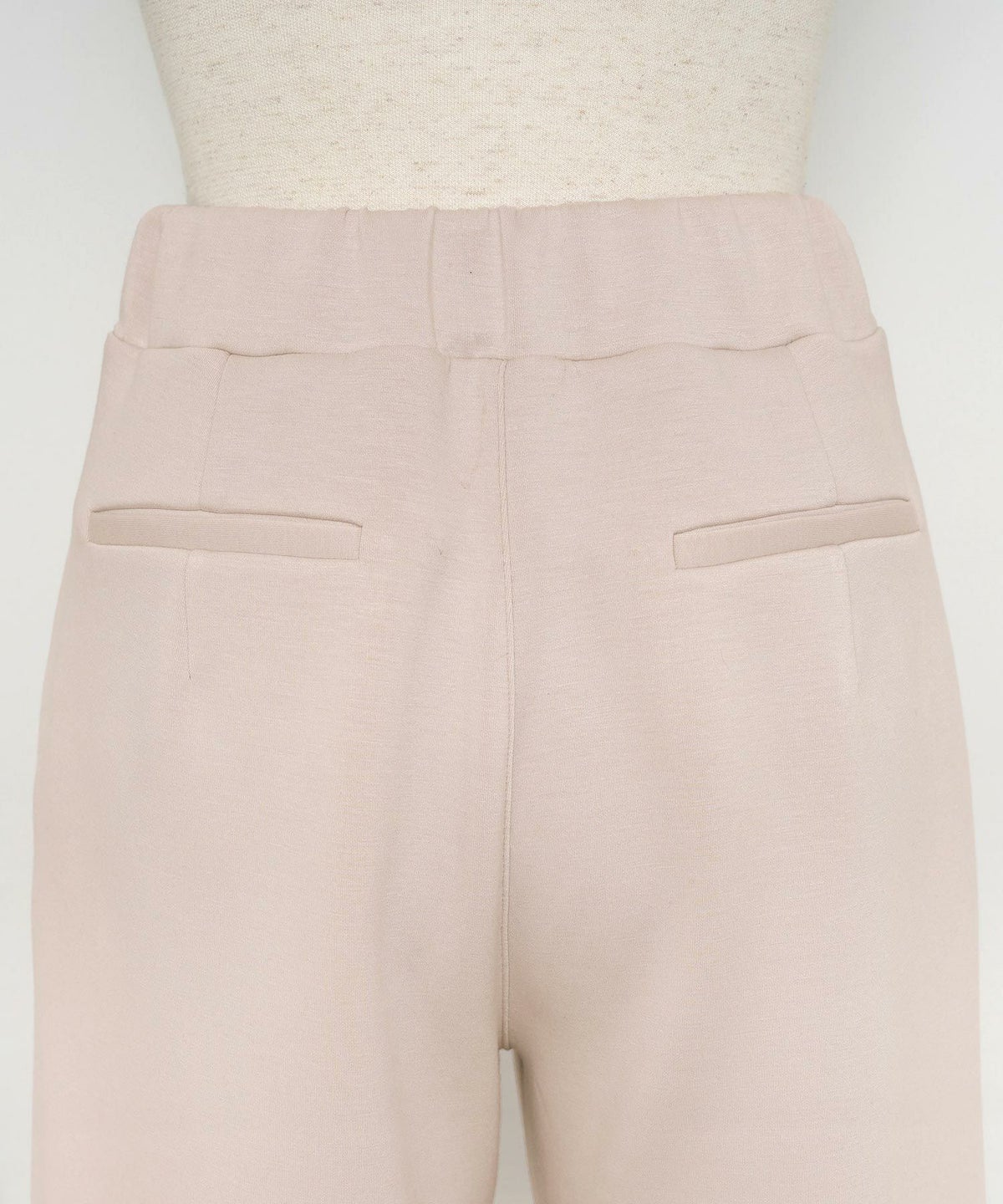 ボトムス パンツ ダンボールニット 伸縮 リラックス ストレートパンツ ワイドパンツ ポケット ピンク ネイビー カジュアル 上品 エレガント フェミニン スポーツ 運動会