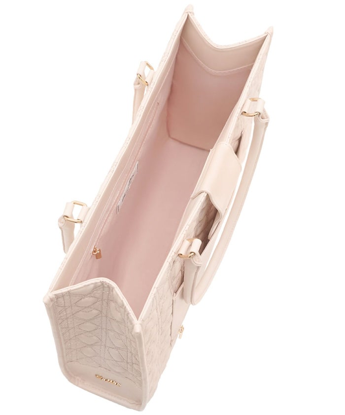 バッグ 推し活 トートバッグ A4 PCバッグ ハート キルティング かわいい 推しカラー ピンク ミント グリーン ブラック ホワイト ジャンボうちわ 横長 ワイド