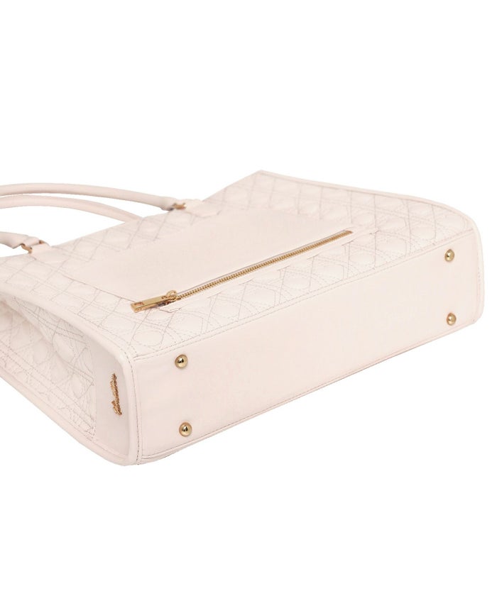 バッグ 推し活 トートバッグ A4 PCバッグ ハート キルティング かわいい 推しカラー ピンク ミント グリーン ブラック ホワイト ジャンボうちわ 横長 ワイド