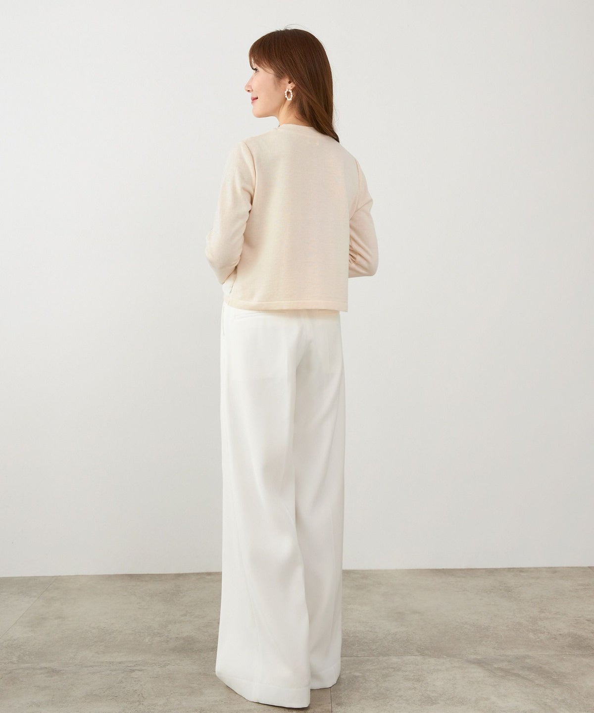 手洗い可 日本製 大人可愛い 上品 きれいめ ドッキング 大人カジュアル オフィス フェミニン 柄 ジョイントスペース