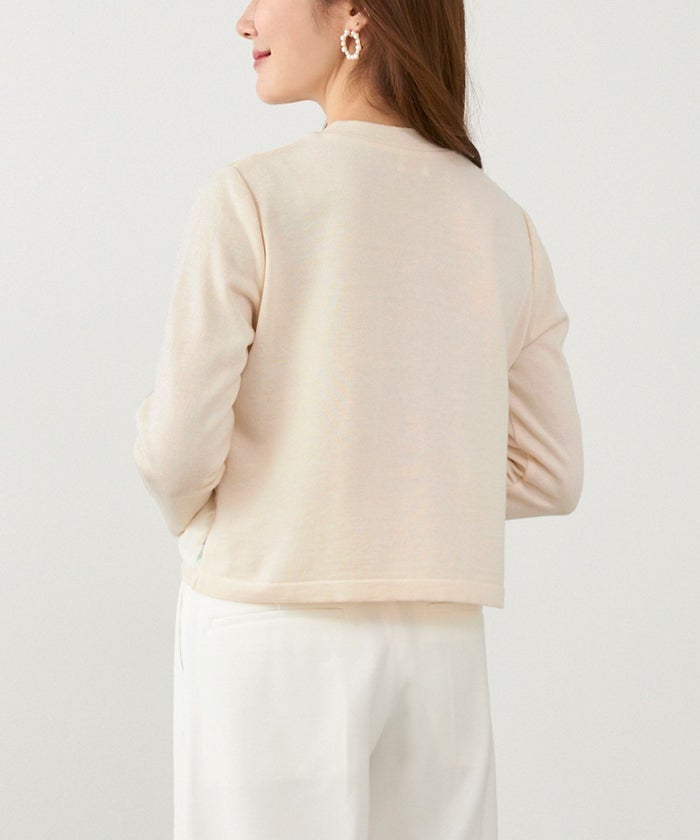 手洗い可 日本製 大人可愛い 上品 きれいめ ドッキング 大人カジュアル オフィス フェミニン 柄 ジョイントスペース