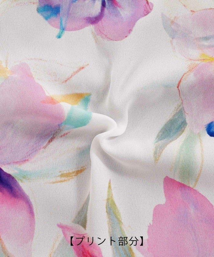 手洗い可 日本製 大人可愛い 上品 きれいめ ドッキング 大人カジュアル オフィス フェミニン 柄 ジョイントスペース