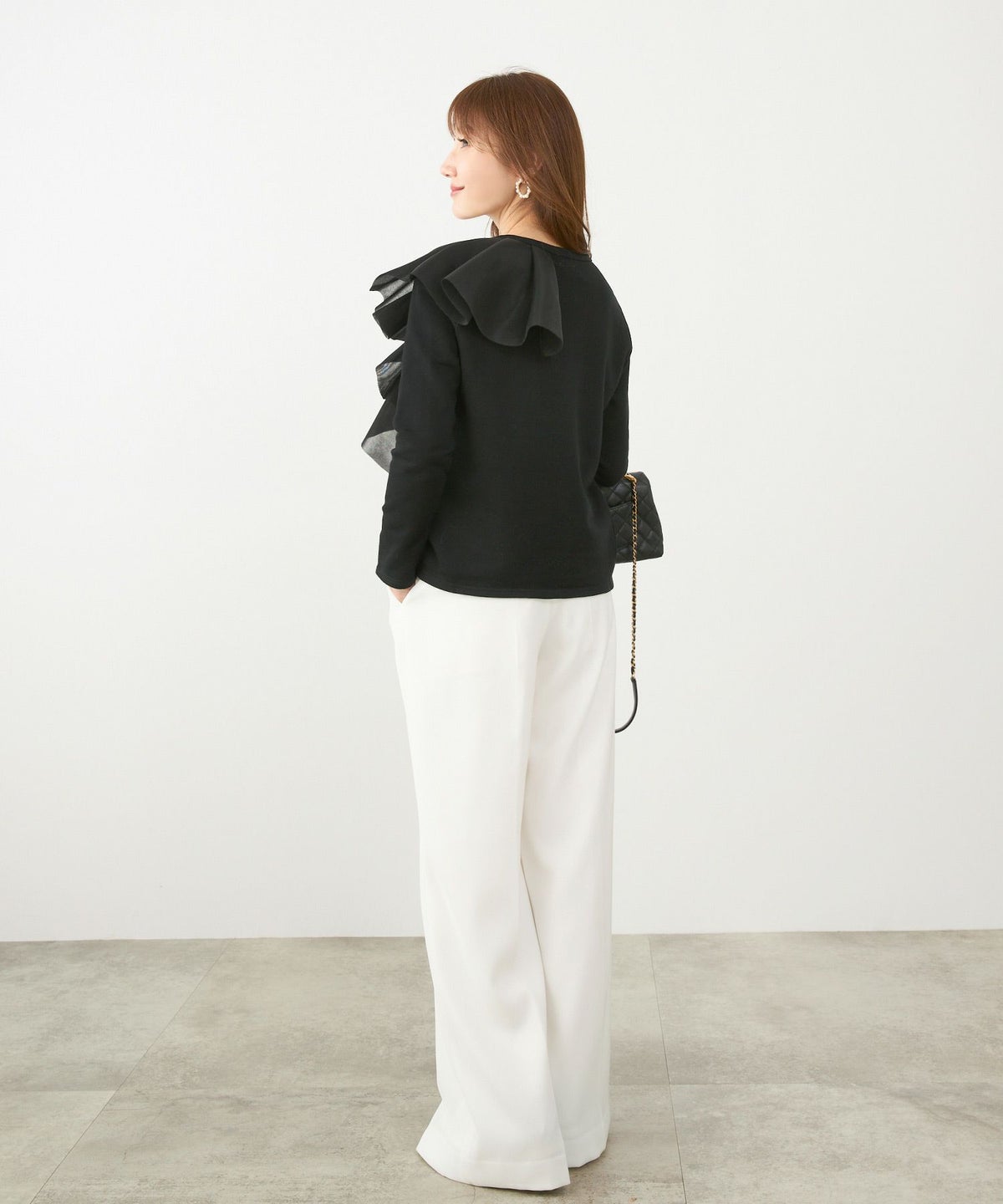 手洗い可 日本製 大人可愛い 上品 きれいめ オフィス 大人カジュアル フェミニン ジョイントスペース