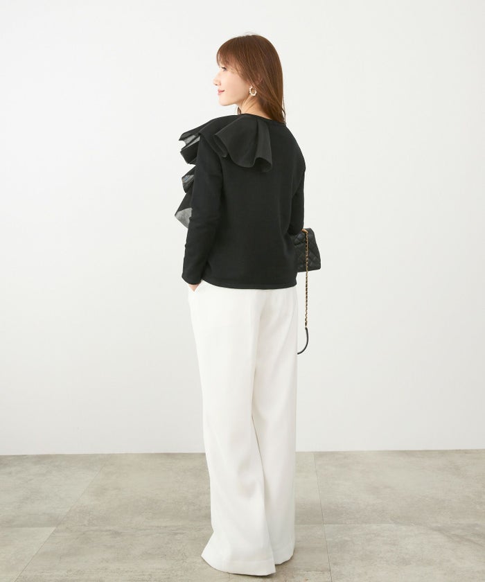 手洗い可 日本製 大人可愛い 上品 きれいめ オフィス 大人カジュアル フェミニン ジョイントスペース