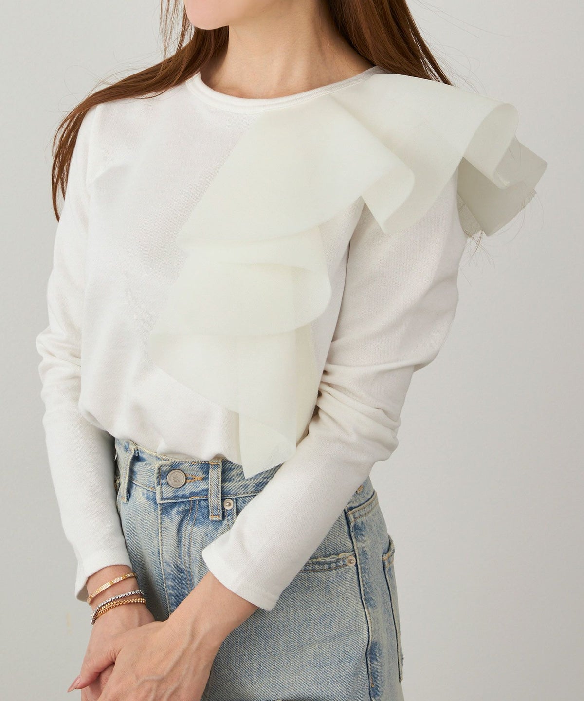 手洗い可 日本製 大人可愛い 上品 きれいめ オフィス 大人カジュアル フェミニン ジョイントスペース