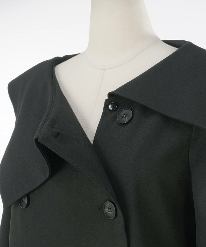 手洗い可 大人可愛い 上品 きれいめ オフィス 大人カジュアル フェミニン 白黒 ジョイントスペース