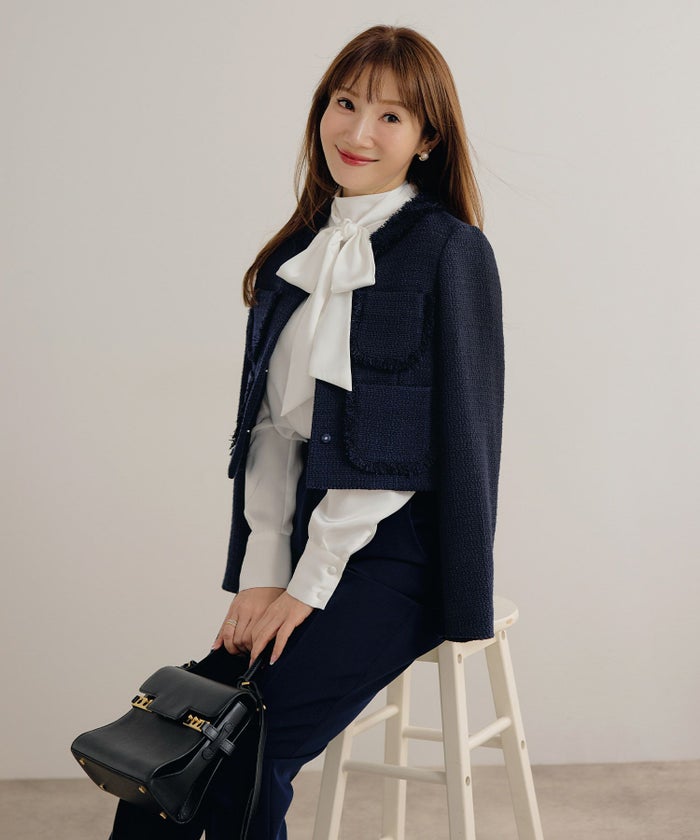 オケージョン 入卒園 上品 フォーマル セレモニー 大人可愛い カジュアル きれいめ S/M/L ジョイントスペース