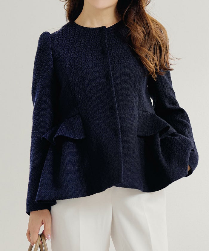 オケージョン 入卒園 上品 フォーマル セレモニー 大人可愛い 体型カバー S/M/L ジョイントスペース