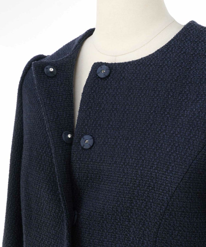 オケージョン 入卒園 上品 フォーマル セレモニー 大人可愛い 体型カバー S/M/L ジョイントスペース