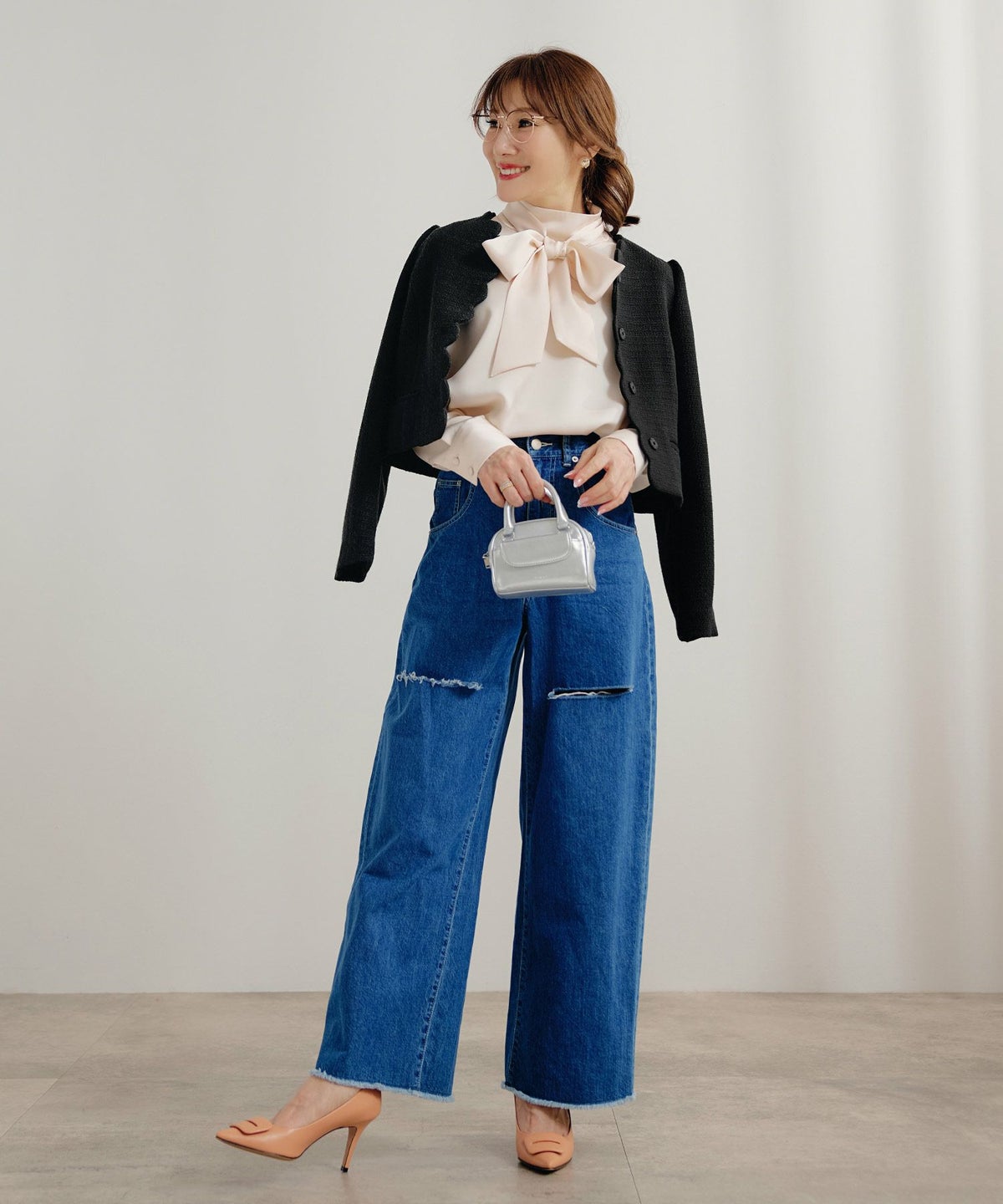 オケージョン 入卒園 上品 フォーマル セレモニー 大人可愛い きれいめ カジュアル S/M/L ジョイントスペース