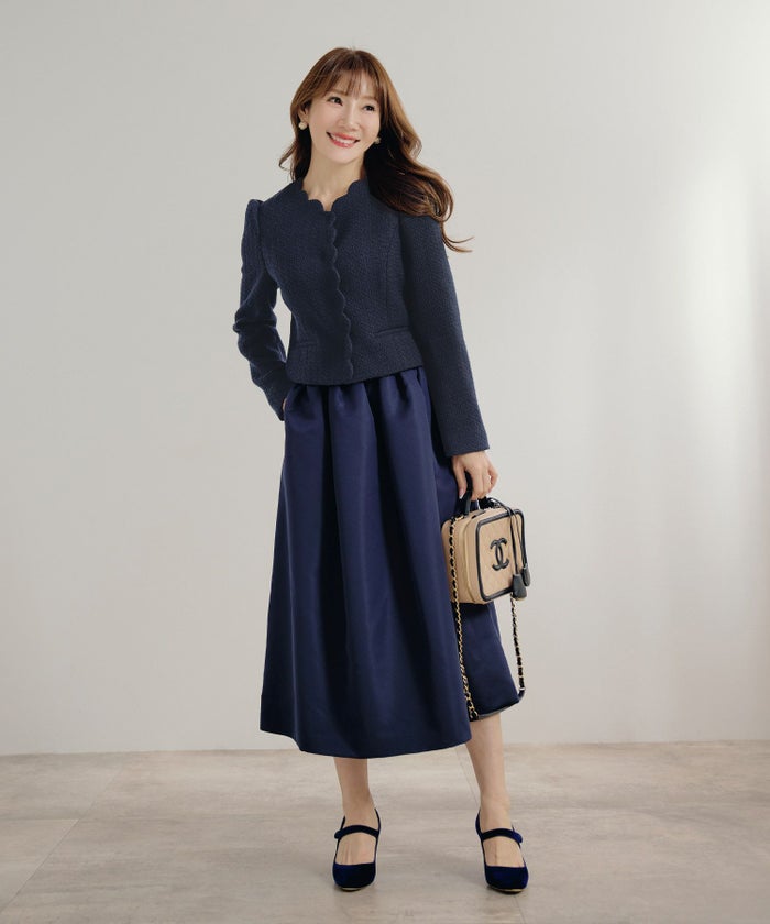 オケージョン 入卒園 上品 フォーマル セレモニー 大人可愛い きれいめ カジュアル S/M/L ジョイントスペース