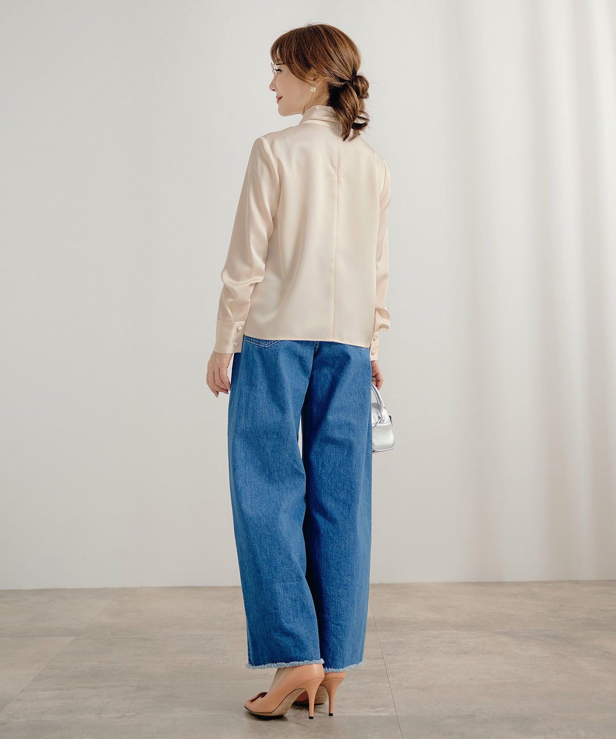 手洗い可 オケージョン 入卒園 上品 フォーマル セレモニー オフィス 大人可愛い S/M/L ジョイントスペース