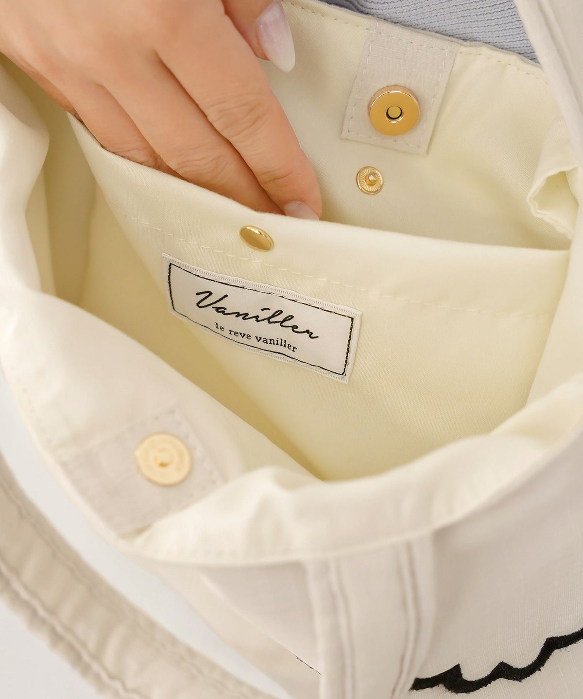 サブバッグ A4 ドット シンプル スカラップ オケージョン きれいめ スリッパ入れ 授業参観 入卒 ジョイントスペース