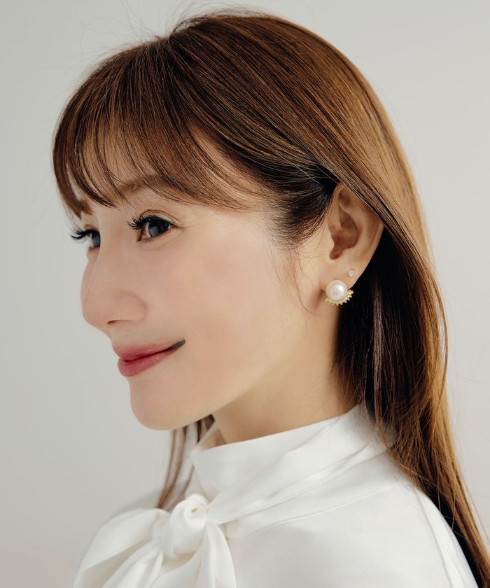 クラウン パール ピアス イヤリング Crown Pearl Pierce Earring