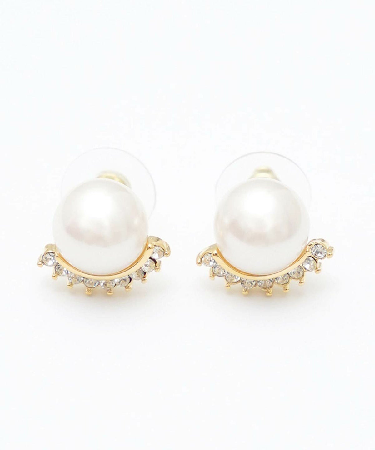 クラウン パール ピアス イヤリング Crown Pearl Pierce Earring