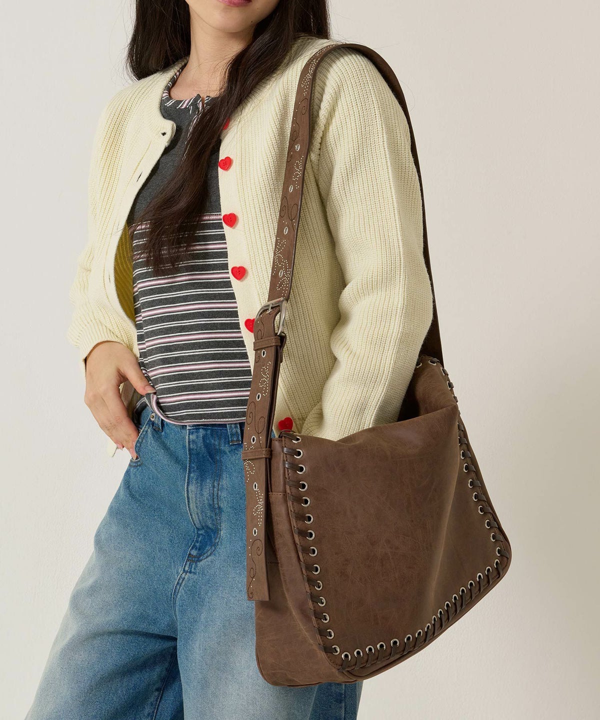 レザー/バッグ/斜め掛け