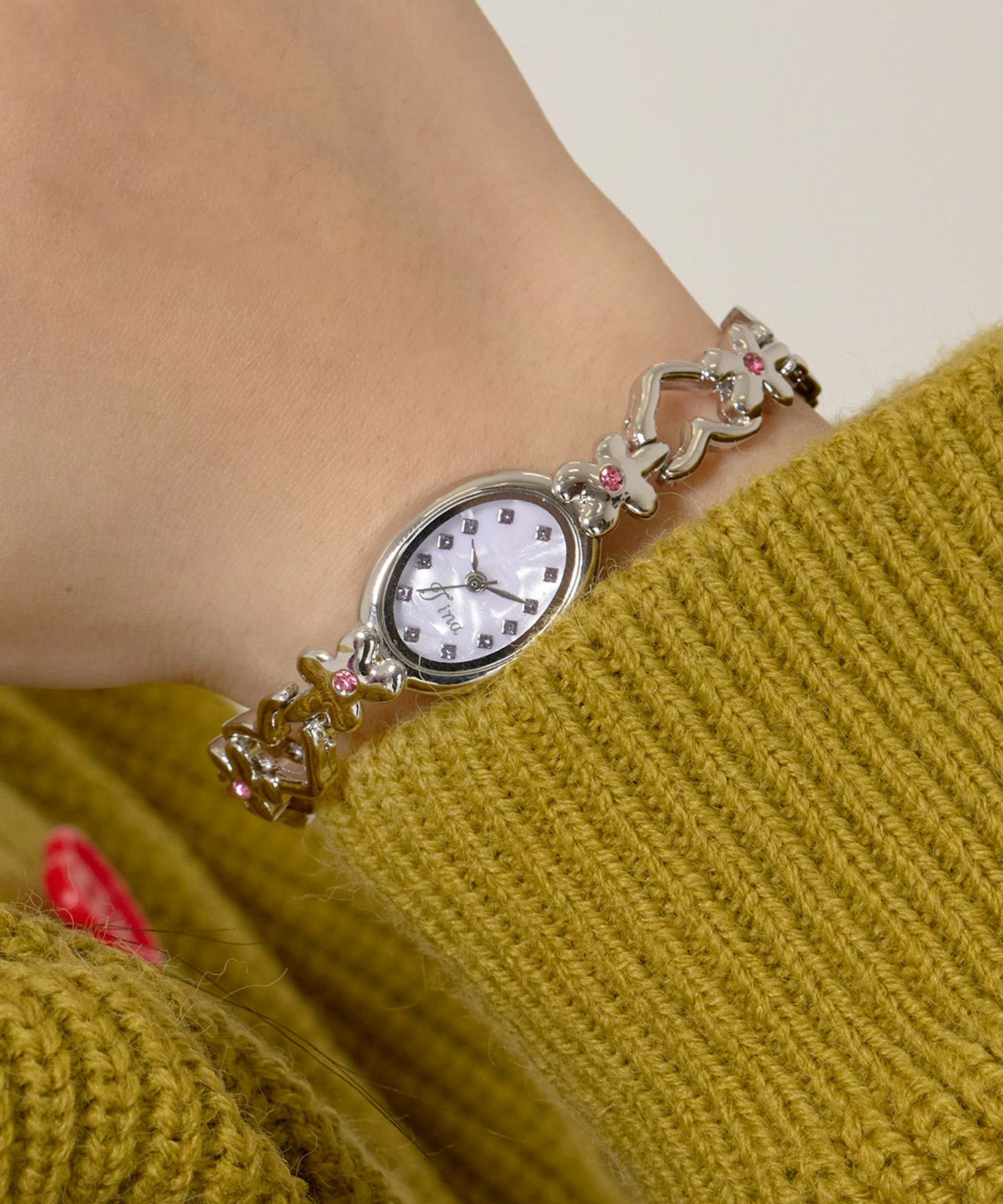 オリジナル フラワー ウォッチ TINA：JOJUN 全1色｜tnj915-1213【3