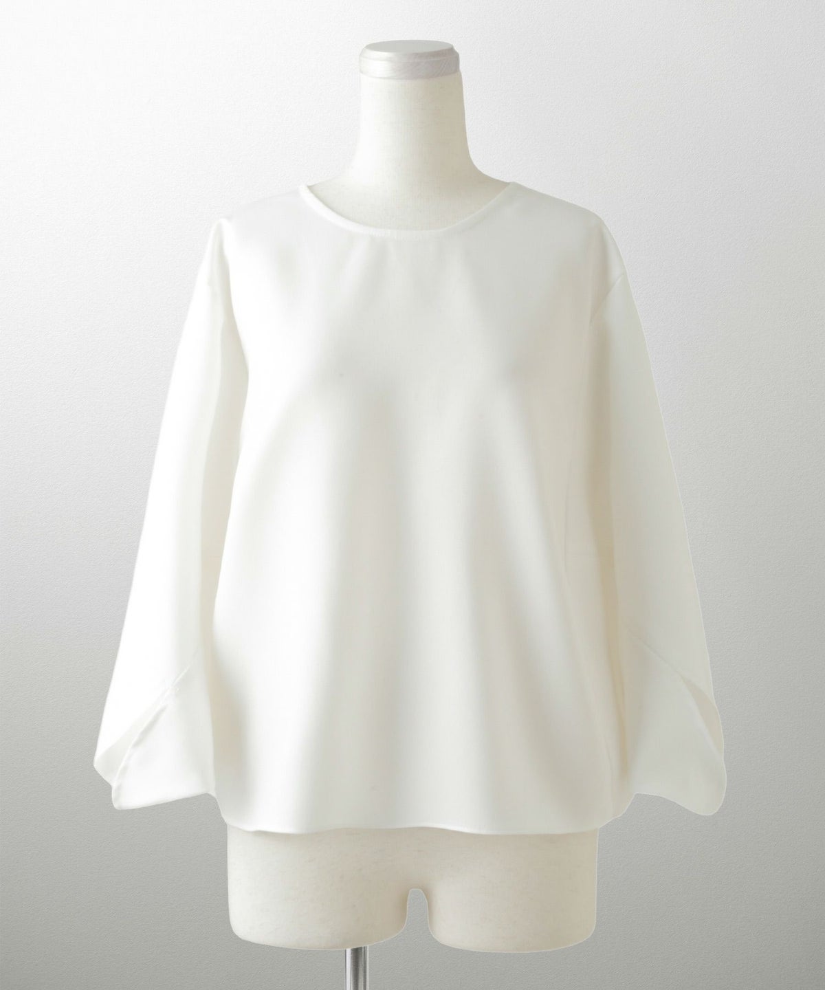 ドルマンスリーブ ブラウス レディース トップス おしゃれ アイボリー サックス ネイビー ブラック M