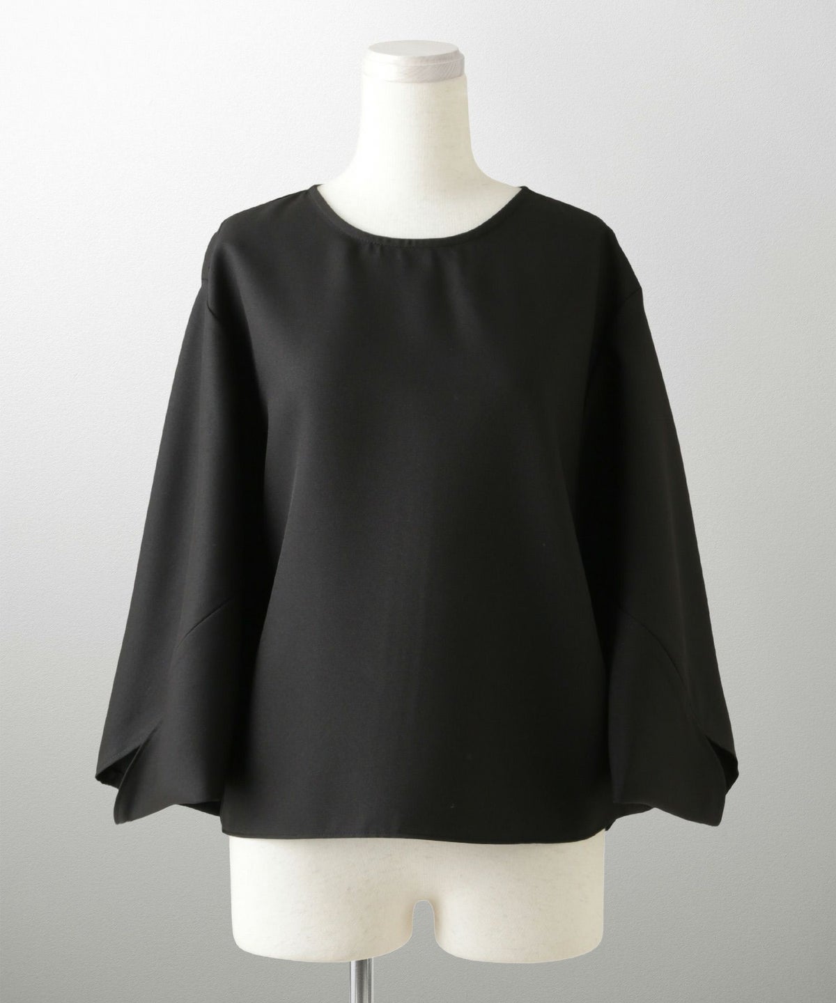 ドルマンスリーブ ブラウス レディース トップス おしゃれ アイボリー サックス ネイビー ブラック M